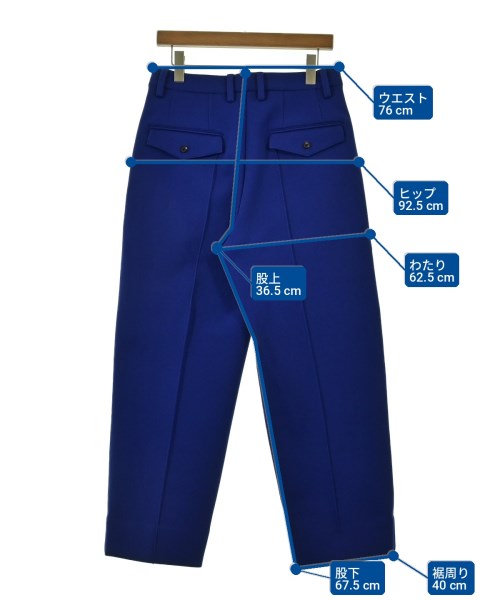 stein（シュタイン）スラックス 青 サイズ:S メンズ/2200709708124