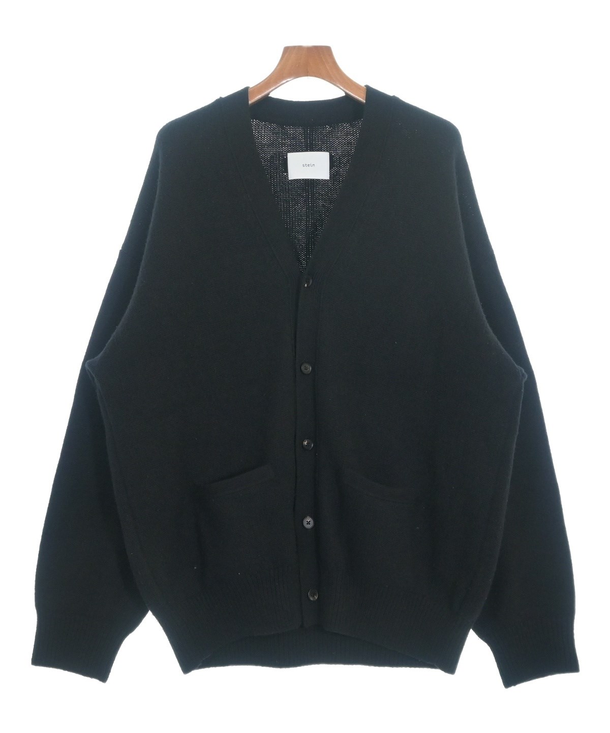 STONE  ブラック カーディガン Mサイズ stein（シュタイン）カーディガン 黒 サイズ:M メンズ/2200651279048