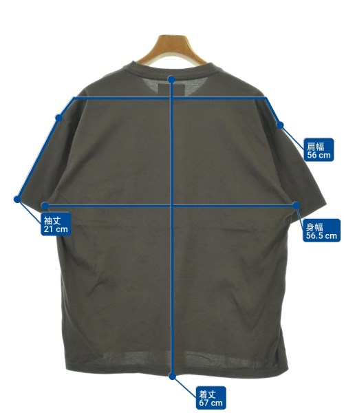 stein（シュタイン）Tシャツ・カットソー グレー サイズ:S メンズ/2200703380081