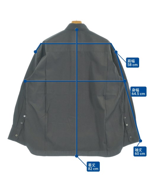 stein（シュタイン）カジュアルシャツ 黒 サイズ:M メンズ/2200666822086