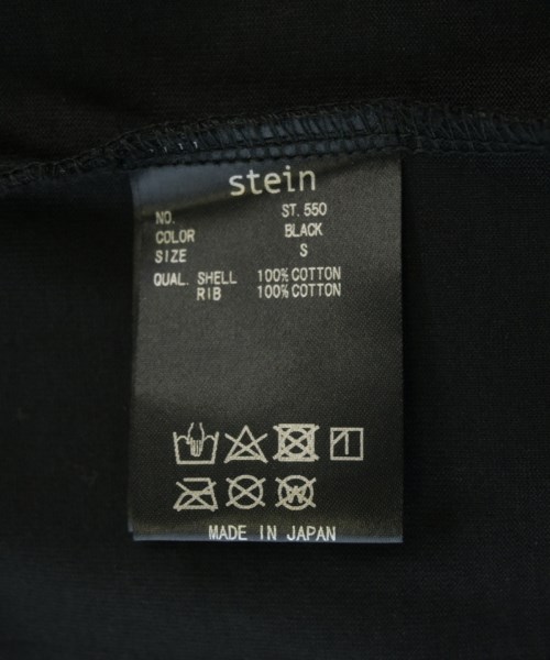 stein（シュタイン）Tシャツ・カットソー 黒 サイズ:S メンズ/2200729706018