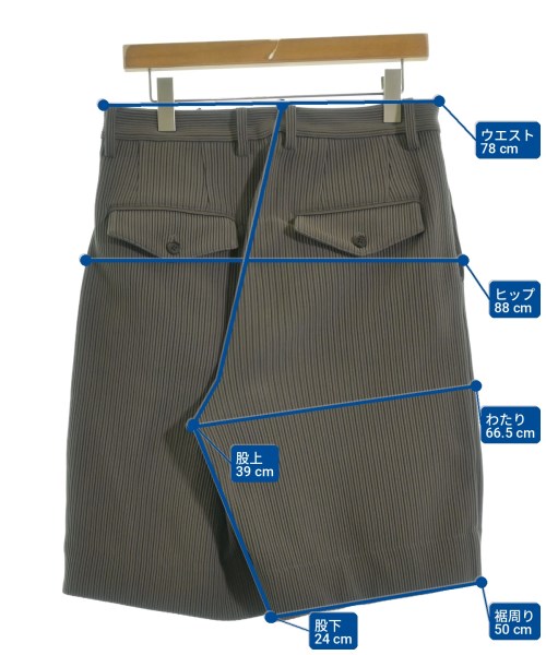 stein（シュタイン）ショートパンツ 茶 サイズ:S メンズ/2200734424068