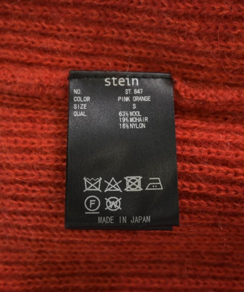stein（シュタイン）ニット・セーター オレンジ サイズ:S メンズ/2200734495020