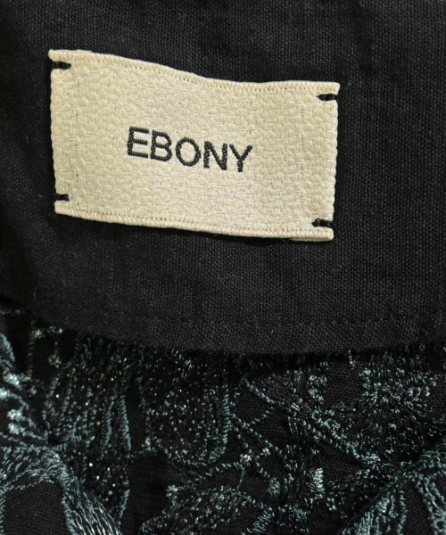 EBONY（エボニー）ブラウス 黒 サイズ:2(M位) レディース/2200664470050