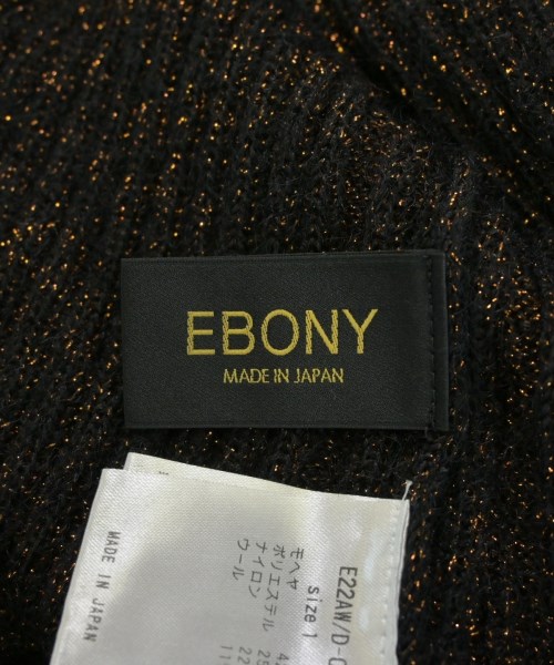 EBONY（エボニー）ワンピース 黒 サイズ:1(S位) レディース/2200712429054