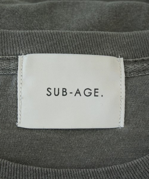 SUB-AGE（サベージ）Tシャツ・カットソー グレー サイズ:-(XL位) メンズ/2200717023073