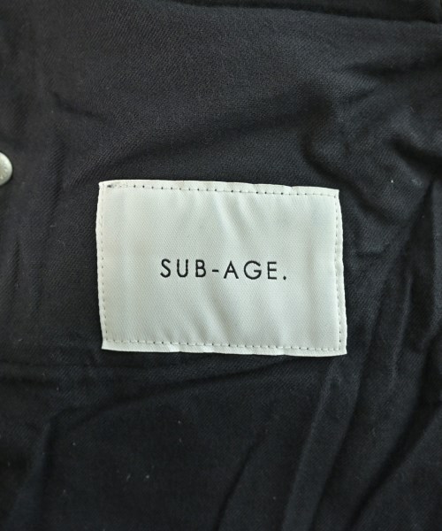 SUB-AGE（サベージ）チノパン 黒 サイズ:3(L位) メンズ/2200716843337