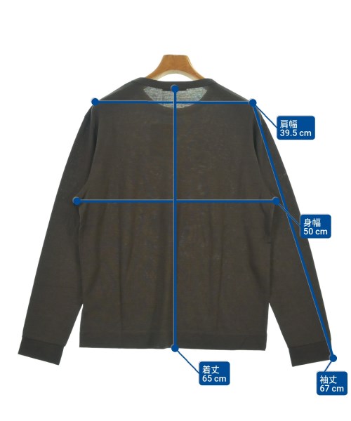 SLOANE（スローン）ニット・セーター 茶 サイズ:4(XL位) メンズ/2200632280148