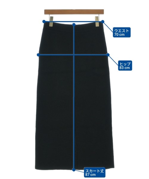 SLOANE（スローン）ロング・マキシ丈スカート 黒 サイズ:2(M位) レディース/2200644568920