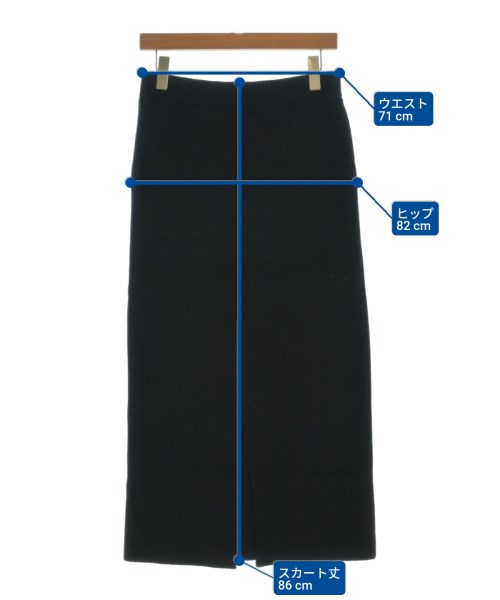 SLOANE（スローン）ロング・マキシ丈スカート 黒 サイズ:2(M位) レディース/2200644568937