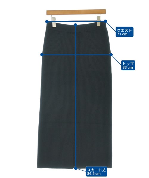 SLOANE（スローン）ロング・マキシ丈スカート 黒 サイズ:2(M位) レディース/2200644605830