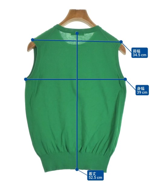 SLOANE（スローン）ベスト/ノースリーブ 緑 サイズ:1(S位) レディース/2200623197189