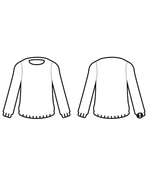 SLOANE（スローン）ニット・セーター 紺 サイズ:2(M位) レディース/2200626236052