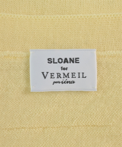 SLOANE（スローン）カーディガン 黄 サイズ:3(L位) レディース/2200628629029