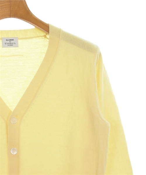SLOANE（スローン）カーディガン 黄 サイズ:3(L位) レディース/2200628629029