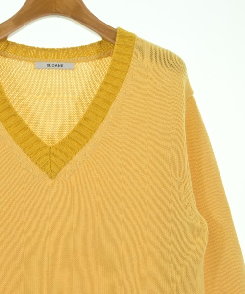 SLOANE（スローン）ニット・セーター 黄 サイズ:3(L位) レディース/2200619559045