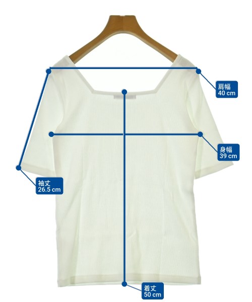 SLOANE（スローン）Tシャツ・カットソー 白 サイズ:1(S位) レディース/2200613103060