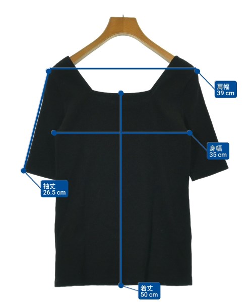 SLOANE（スローン）Tシャツ・カットソー 黒 サイズ:1(S位) レディース/2200613103077
