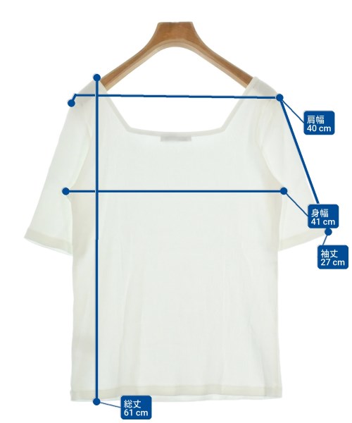 SLOANE（スローン）Tシャツ・カットソー 白 サイズ:2(M位) レディース/2200691873039