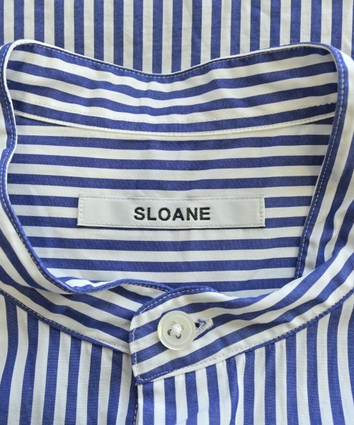 SLOANE（スローン）シャツワンピース 青 サイズ:F レディース/2200692347072