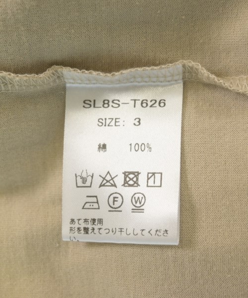 SLOANE（スローン）Tシャツ・カットソー ベージュ サイズ:3(L位) メンズ/2200713517040