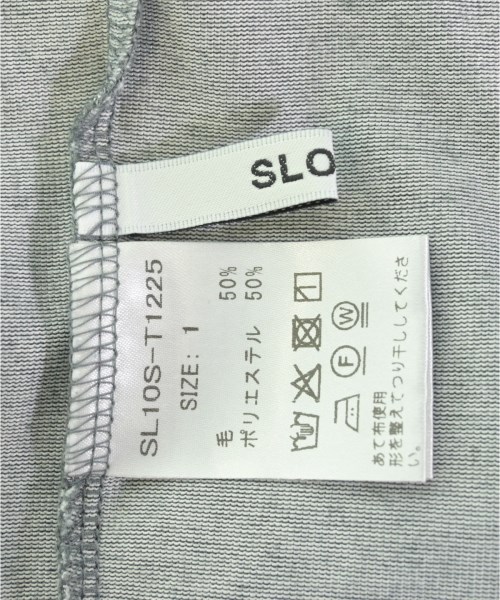 SLOANE（スローン）Tシャツ・カットソー グレー サイズ:1(S位) レディース/2200715222034