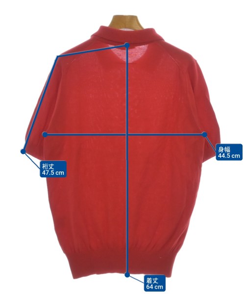 SLOANE（スローン）ニット・セーター 赤 サイズ:4(XL位) メンズ/2200651236416