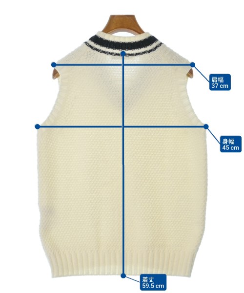 SLOANE（スローン）ベスト 白 サイズ:2(M位) レディース/2200651385060