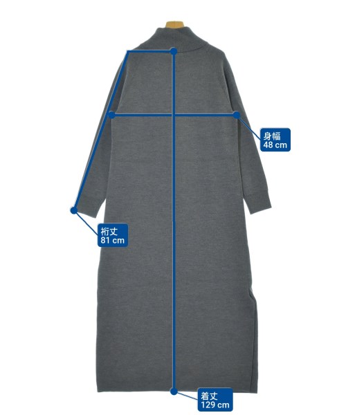 SLOANE（スローン）ワンピース グレー サイズ:2(M位) レディース/2200643783034