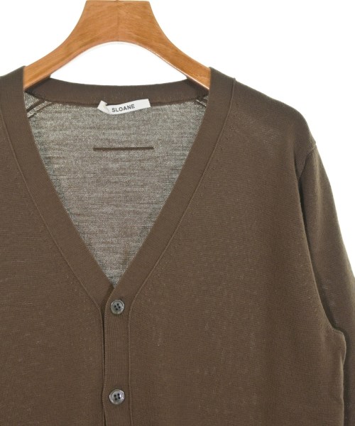 SLOANE（スローン）カーディガン 茶 サイズ:3(L位) レディース/2200643666030