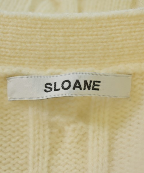 SLOANE（スローン）カーディガン 白 サイズ:3(L位) レディース/2200691813363
