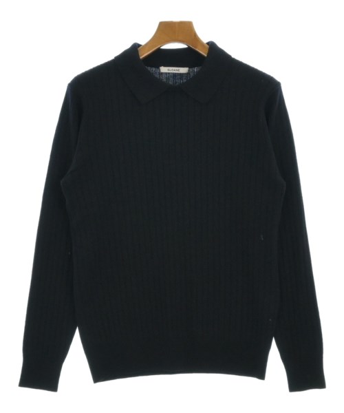 SLOANE(スローン)ニット・セーター 紺 サイズ:3(L位)/2200664755034