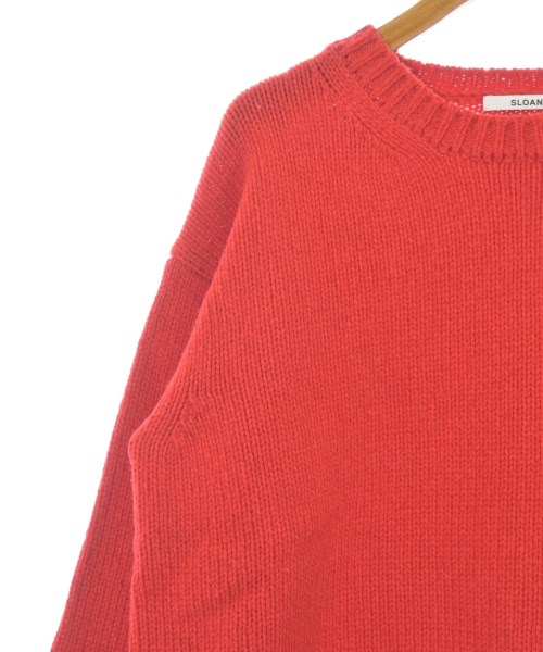 SLOANE（スローン）ニット・セーター 赤 サイズ:1(S位) レディース/2200664526085