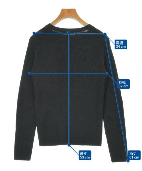 SLOANE（スローン）ニット・セーター 黒 サイズ:2(M位) レディース/2200669628050