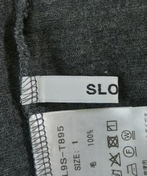 SLOANE（スローン）Tシャツ・カットソー グレー サイズ:1(S位) レディース/2200733758041