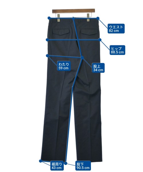 ETHOS（エトス）スラックス 紺 サイズ:-(M位) メンズ/2200649186341