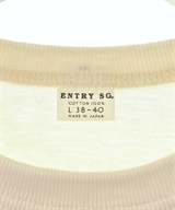 ENTRY SG（エントリーエスジー）Tシャツ・カットソー 白 サイズ:L メンズ/2200509648125