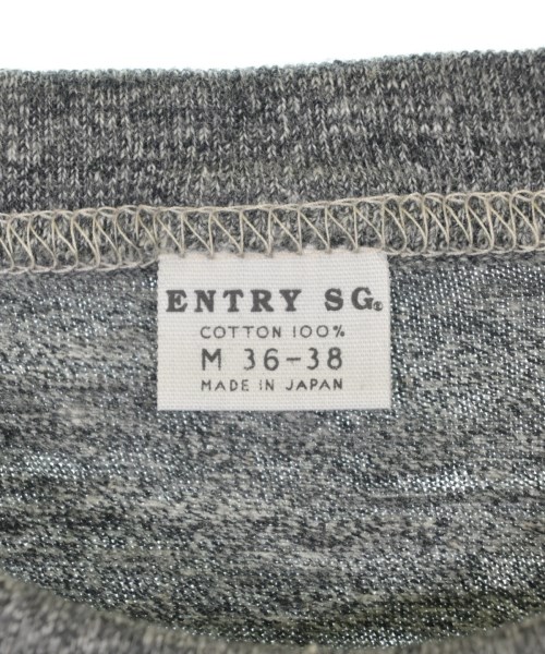 ENTRY SG（エントリーエスジー）Tシャツ・カットソー グレー サイズ:M メンズ/2200629774025
