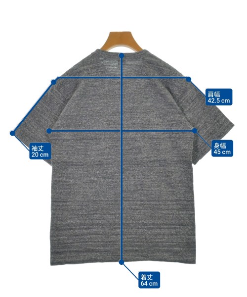 ENTRY SG（エントリーエスジー）Tシャツ・カットソー グレー サイズ:M メンズ/2200629774025