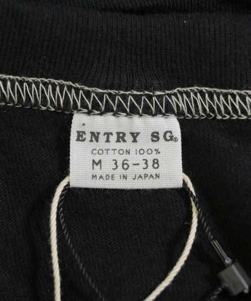 ENTRY SG（エントリーエスジー）Tシャツ・カットソー 黒 サイズ:M メンズ/2200629774070