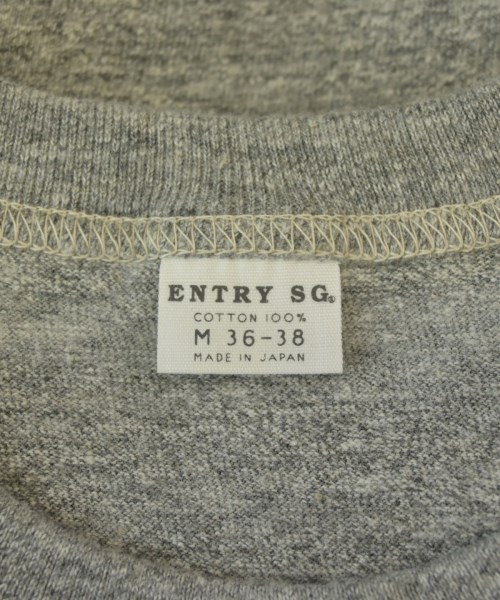 ENTRY SG（エントリーエスジー）Tシャツ・カットソー グレー サイズ:M メンズ/2200689607059