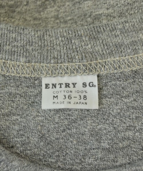 ENTRY SG（エントリーエスジー）Tシャツ・カットソー グレー サイズ:M メンズ/2200689607066