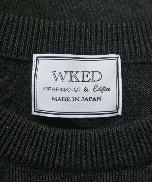 WKED（ウィークエンド）ニット・セーター グレー サイズ:L メンズ/2200628980076