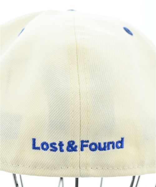 LOST&FOUND（ロストアンドファウンド）キャップ 白 サイズ:61.5 メンズ/2200641885082