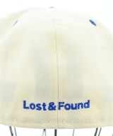 LOST&FOUND（ロストアンドファウンド）キャップ 白 サイズ:61.5 メンズ/2200641885082