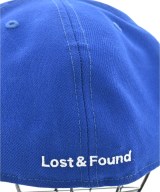 LOST&FOUND（ロストアンドファウンド）キャップ 青 サイズ:- メンズ/2200641885099
