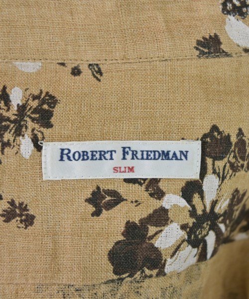 Robert Friedman（ロバートフリードマン）カジュアルシャツ ベージュ サイズ:41(XL位) メンズ/2200700248278