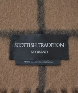 Scottish Tradition（スコティッシュトラディション）マフラー 茶 サイズ:- メンズ/2200692057254