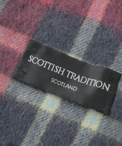 Scottish Tradition（スコティッシュトラディション）マフラー 青 サイズ:- メンズ/2200642975041