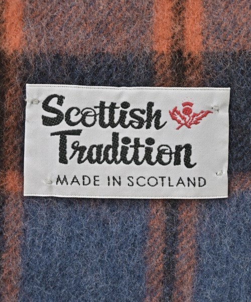 Scottish Tradition（スコティッシュトラディション）マフラー 青 サイズ:- メンズ/2200671494100